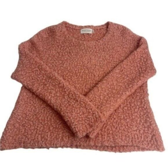 Nectar Clothing Peach Popcorn Knit Sweater Size Small - Picture 5 of 8